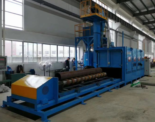 宜昌喷砂机在管道除锈中的现场施工应用
